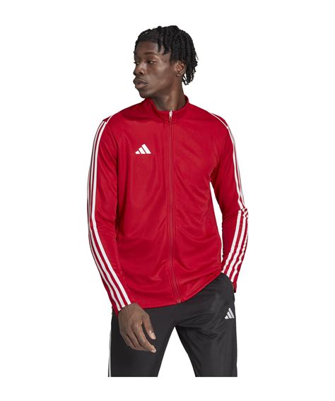 adidas trainingsjacke rot schwarz|Rot .